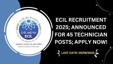 ECIL Recruitment 2025; Announced for 45 Technician Posts; Apply Now!