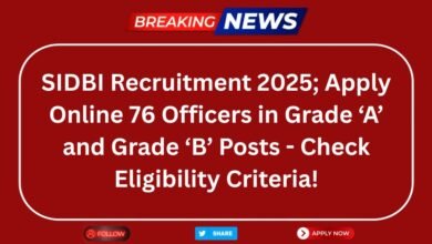 SIDBI Recruitment 2025