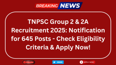 TNPSC Group 2 Recruitment 2025, TNPSC Group 2A Notification 2025