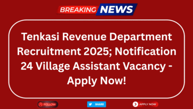 Tenkasi Revenue Department Recruitment 2025