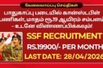 SSF Recruitment 2026
